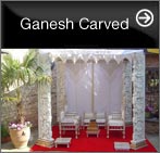 Ganesh Carved Mandap