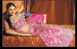 Pink Bridal Wear